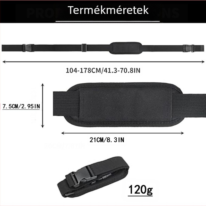 Határokon átnyúló kültéri termékek Amazon kempingezéshez, forró eladás, többcélú pántos piknikszék, állítható többfunkciós vállpánttal