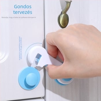 Gyermekbiztonsági zár védelem állítható hosszú zár bálnazár rövid zár hosszú zár baba gardróbvédő zár fiókzár