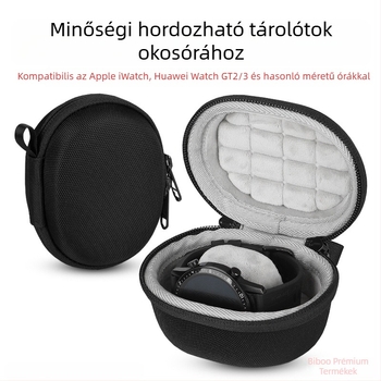Apple iWatch7/6. generációs okos sportóra tárolótáska Huawei GT2/3 óradobozhoz