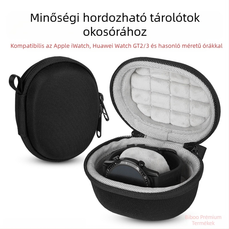 Apple iWatch7/6. generációs okos sportóra tárolótáska Huawei GT2/3 óradobozhoz