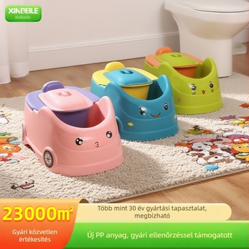 Xinbeile gyerek WC cseppálló baba WC női baba fiú autó piszoár nagy WC műtárgy