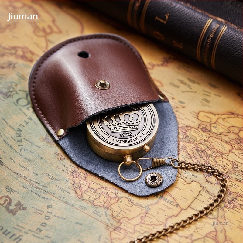 Európai retro nosztalgikus iránytű kültéri fém iránytű középkori tanulmánydekorációs díszek ajándék fotózási kellékek