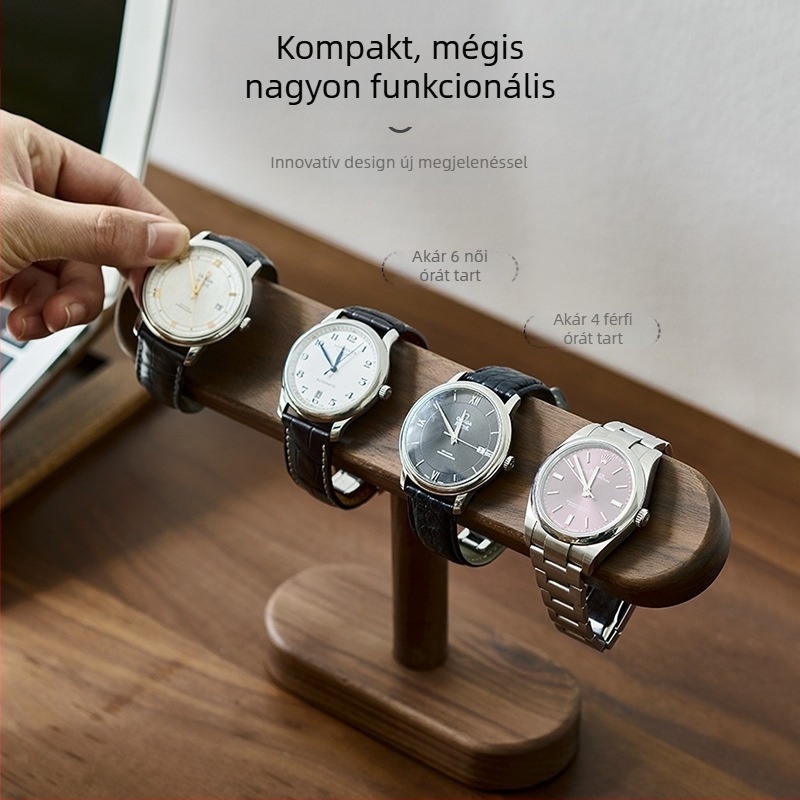 Óratároló konzol, tömör fából készült asztaldíszek, állvány, kijelző tároló állvány, láncos láncos állvány, közvetlen értékesítés, AliExpress gyártók