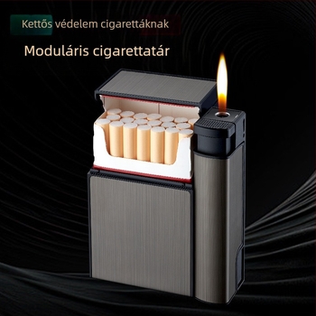 Személyre szabott hordozható cigarettatartó tűzijáték integrált kettős felhasználású cigarettatartó három az egyben kreatív cigarettatartó barát ajándékoknak nagykereskedelemben