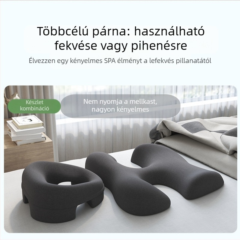 Masszázságy, Masszázs, Mellpárna, Kozmetikai ágy, Speciális memóriahabos párna, Szépségszalon párna, Alvópárna, Párnamag