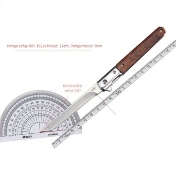 Amazon-os, népszerű varázstollal ellátott összecsukható kés, kültéri túlélőkés, M390 tollkés, damaszkuszi mintás kempingkés