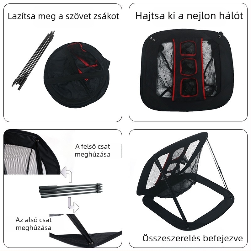 Eladó golf gyakorlóháló összecsukható, beltéri és kültéri labda kollekció, golf vágóháló, botháló