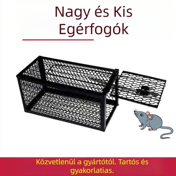Gyártó beltéri patkánycsapdája, érzékeny fémvas egércsapda otthoni használatra, rendkívül hatékony a patkányok kiirtásában