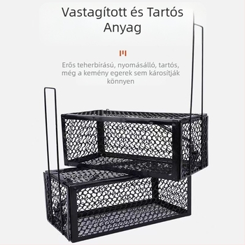 Gyártó beltéri patkánycsapdája, érzékeny fémvas egércsapda otthoni használatra, rendkívül hatékony a patkányok kiirtásában