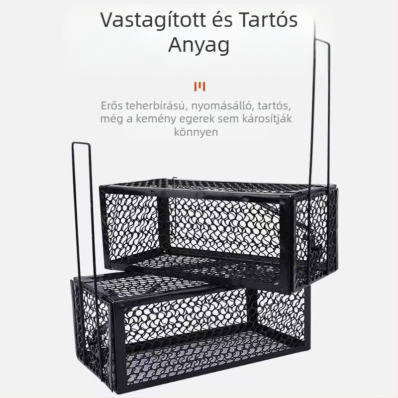 Gyártó beltéri patkánycsapdája, érzékeny fémvas egércsapda otthoni használatra, rendkívül hatékony a patkányok kiirtásában