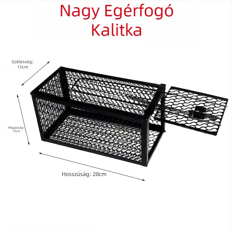 Gyártó beltéri patkánycsapdája, érzékeny fémvas egércsapda otthoni használatra, rendkívül hatékony a patkányok kiirtásában