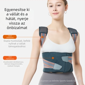 Bulex új, határokon átnyúló, speciális sport- és fitnesz deréktámasztó, unisex lélegző korrekciós öv, dropshipping