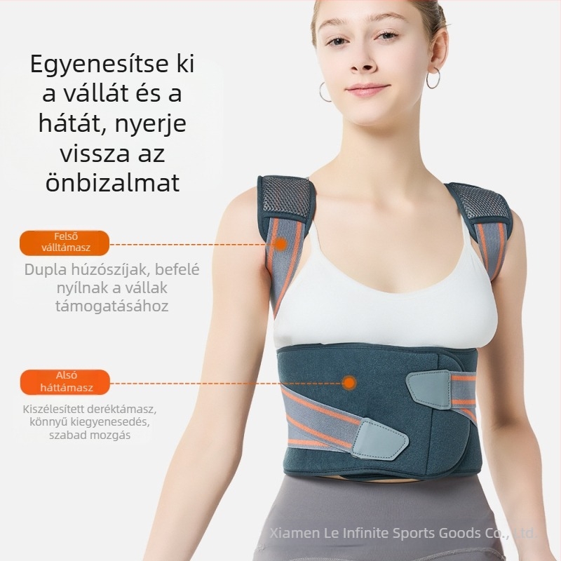 Bulex új, határokon átnyúló, speciális sport- és fitnesz deréktámasztó, unisex lélegző korrekciós öv, dropshipping