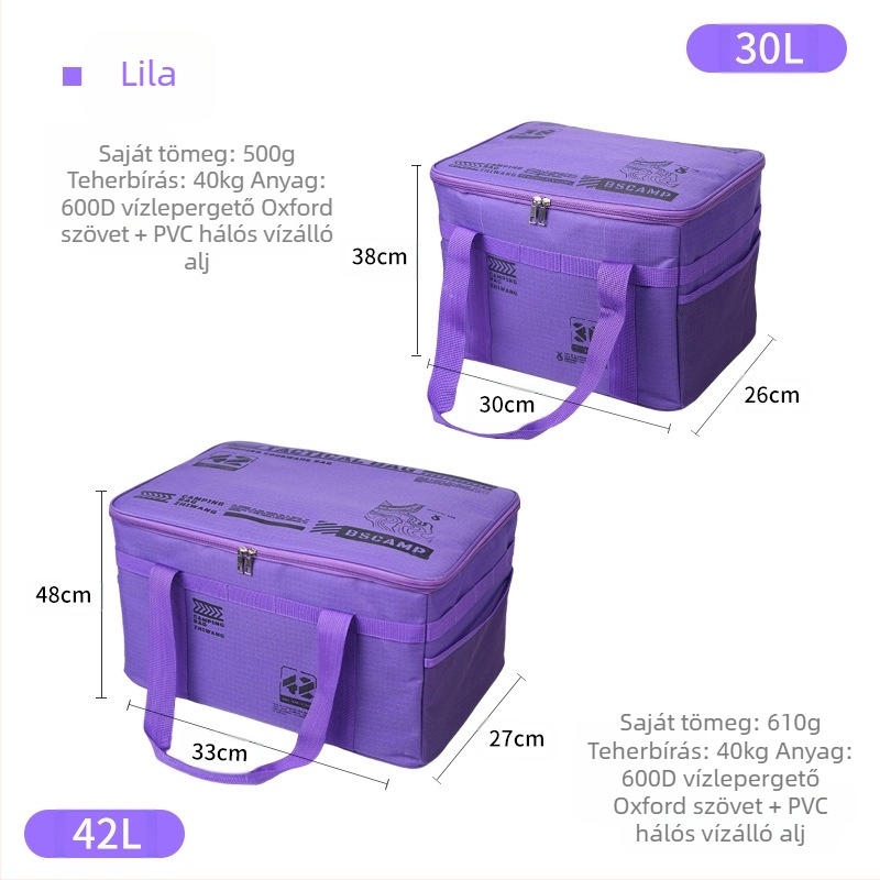 [Szuper nagy kapacitású] Kültéri taktikai tárolótáska, szerszámtáska, kemping kézitáska, hegymászás, utazás, kemping, kültéri táska