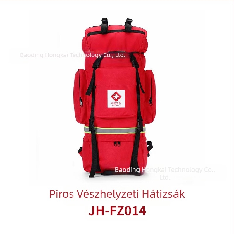 Elsősegélynyújtó hátizsák, ütésálló és katasztrófavédelmi vészkészlet, orvosi higiéniai mentőkészlet, hátizsák, 72 órás higiéniai vészhelyzeti hátizsák