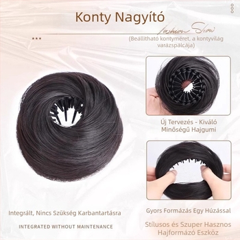 Madárfészek gömbfejű paróka női új magas és alacsony kötésű, véletlenszerű, visszahúzható hajpánttal, bolyhos paróka hajtáska gyártó nagykereskedelme