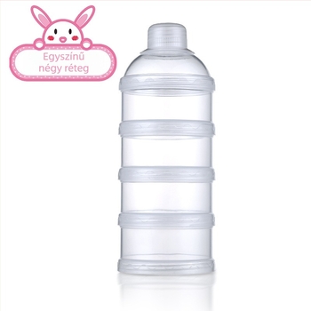 Újszülött baba tejpor doboz élelmiszeripari minőségű PP por többcélú tejpor tároló doboz nagy kapacitású hordozható kimenő lezárt