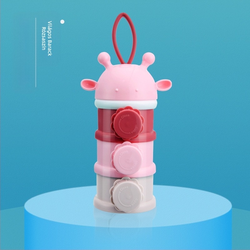 Gyárilag közvetlen baba tejpor doboz független réteges tejpor hordozható háromrétegű tejpor doboz snack doboz