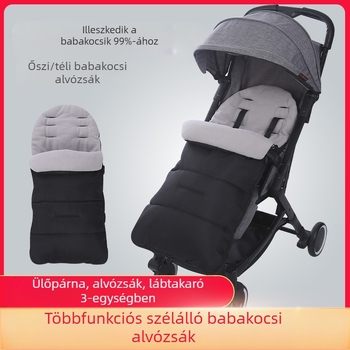 Gyermek gurulós párna, magas fekvő esernyő, autó, multifunkcionális szélvédő, alvó lábvédő párna, négy évszak, univerzális őszi és téli