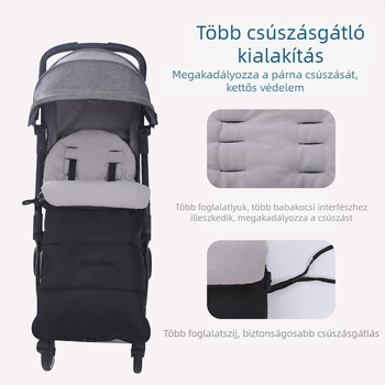 Gyermek gurulós párna, magas fekvő esernyő, autó, multifunkcionális szélvédő, alvó lábvédő párna, négy évszak, univerzális őszi és téli