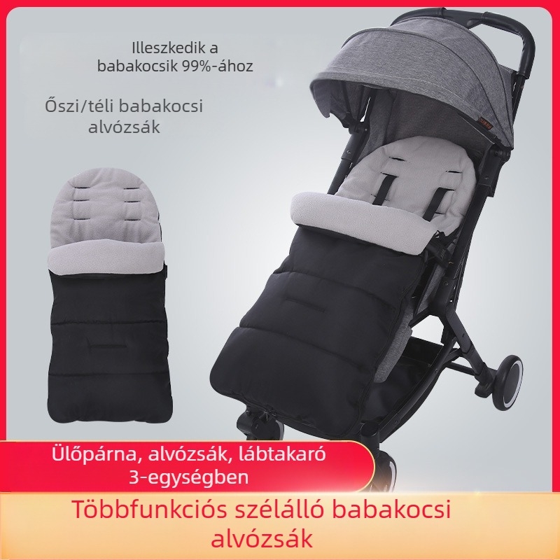 Gyermek gurulós párna, magas fekvő esernyő, autó, multifunkcionális szélvédő, alvó lábvédő párna, négy évszak, univerzális őszi és téli