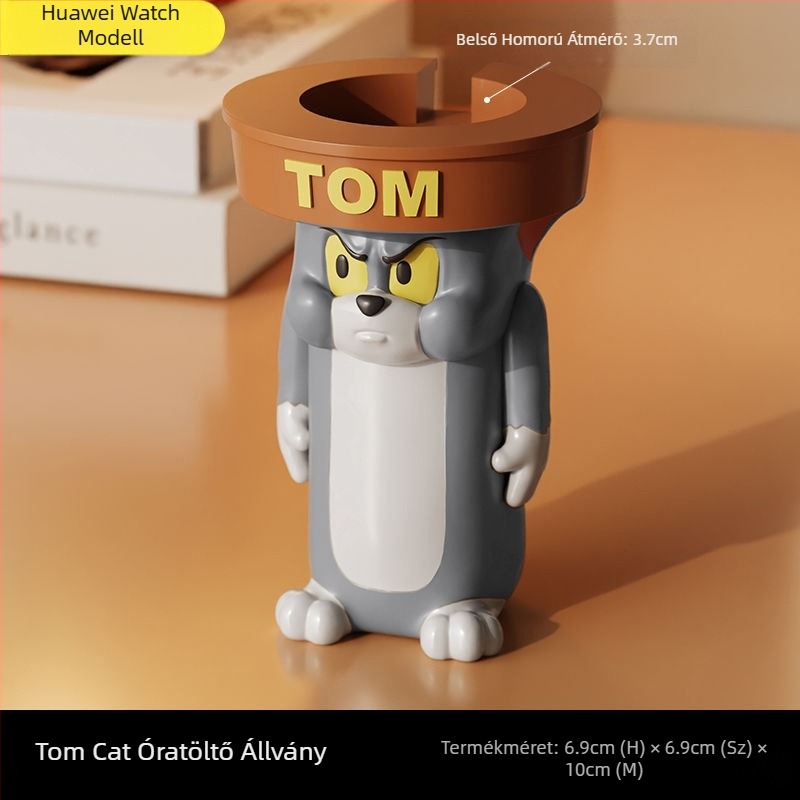 Iwatch Apple S9 Huawei Watch töltőállvány Macskatartó Töltőállvány AppleWatch-hoz