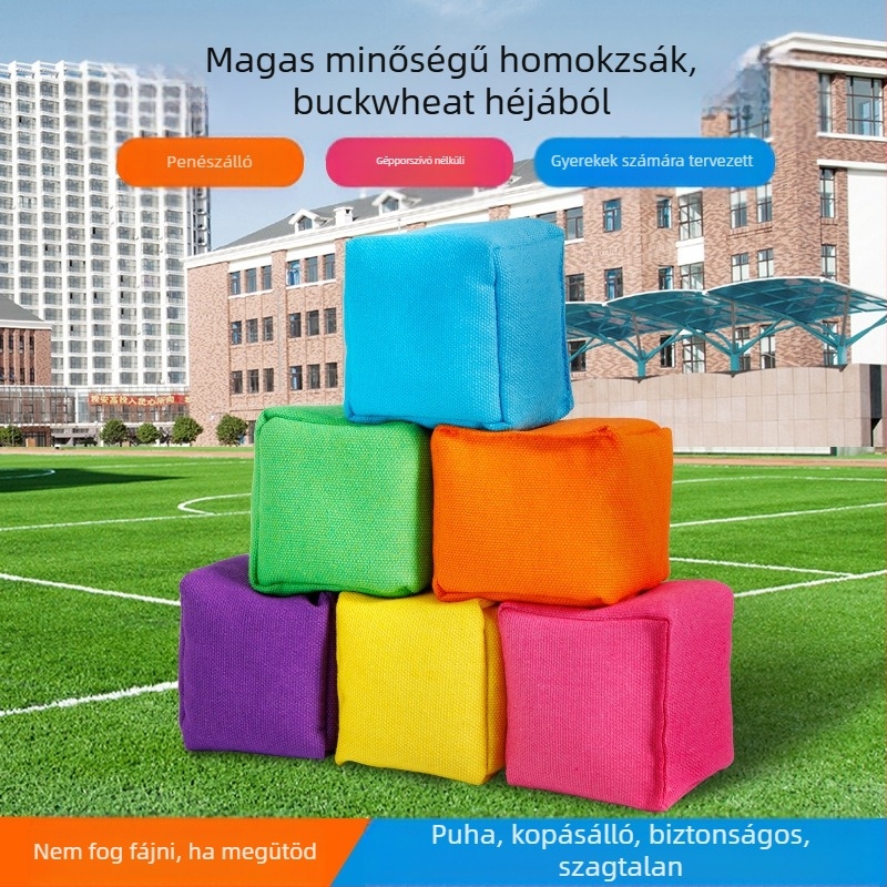 PU homokzsák gyermek homokzsák óvodai általános iskolás diákoknak különleges kézzel készített homokzsák dobócél dobó homokzsák játék játék