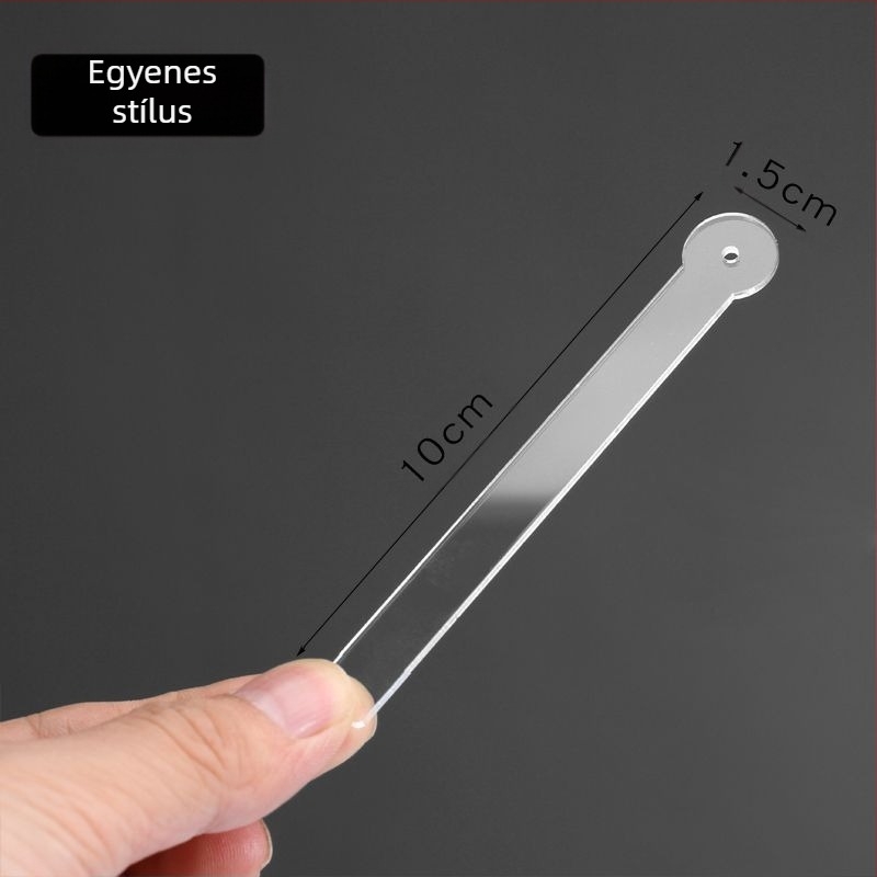 Fülbevaló próbapálcika fülbevalók bemutató állvány élő szoba kellékek akril állvány fülbevalók élő állvány átlátszó próbaeszköz