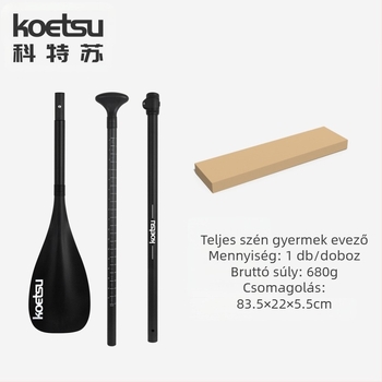 KOETSU Kote Su teljes karbon gyermek evezős edzőlapát alumínium ötvözetből készült felfújható SUP szörfözéshez való eveződeszka kiegészítők sorozata