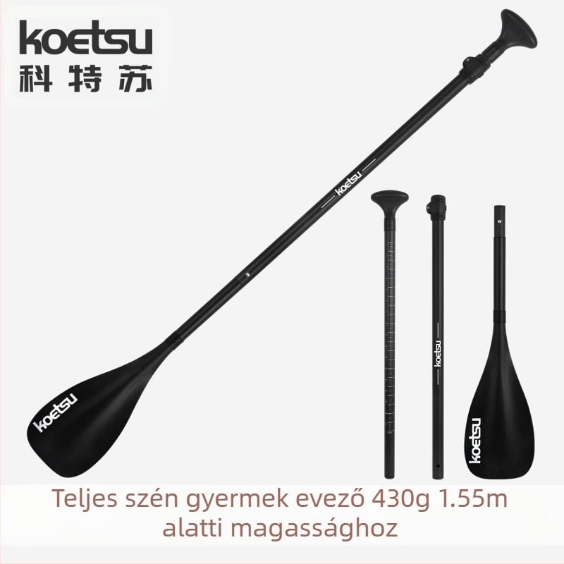 KOETSU Kote Su teljes karbon gyermek evezős edzőlapát alumínium ötvözetből készült felfújható SUP szörfözéshez való eveződeszka kiegészítők sorozata