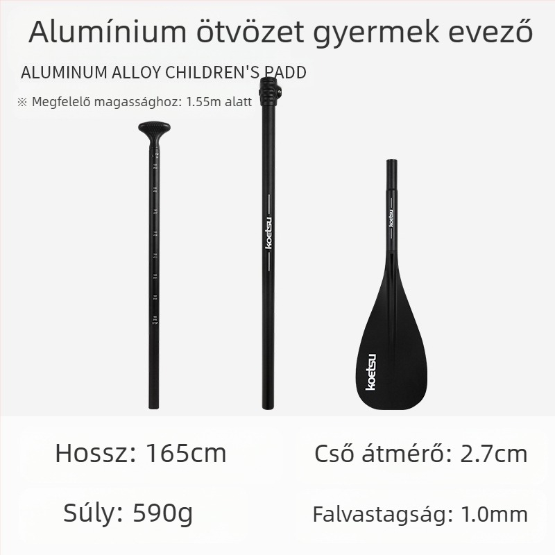 KOETSU Kote Su teljes karbon gyermek evezős edzőlapát alumínium ötvözetből készült felfújható SUP szörfözéshez való eveződeszka kiegészítők sorozata