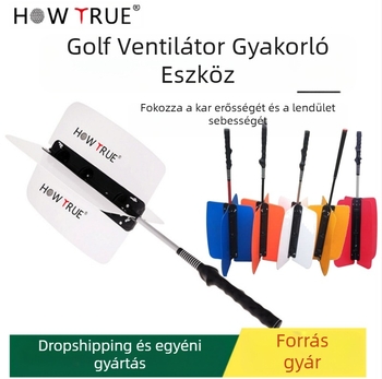 Gyári helyszíni golf ventilátor hinta bot szél edző hinta testtartás korrekció kar erősítő edző