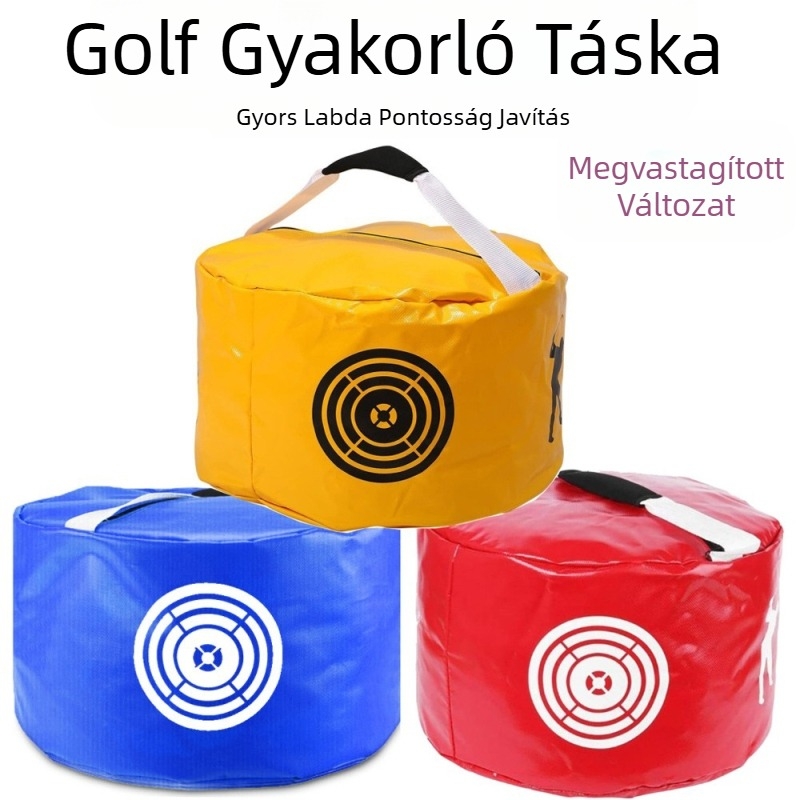 Golfütés Gyakorló Eszköz, Ütőzsák az Erő és Pontosság Fejlesztésére, Swing Bag Kezdőknek, Segédeszközök