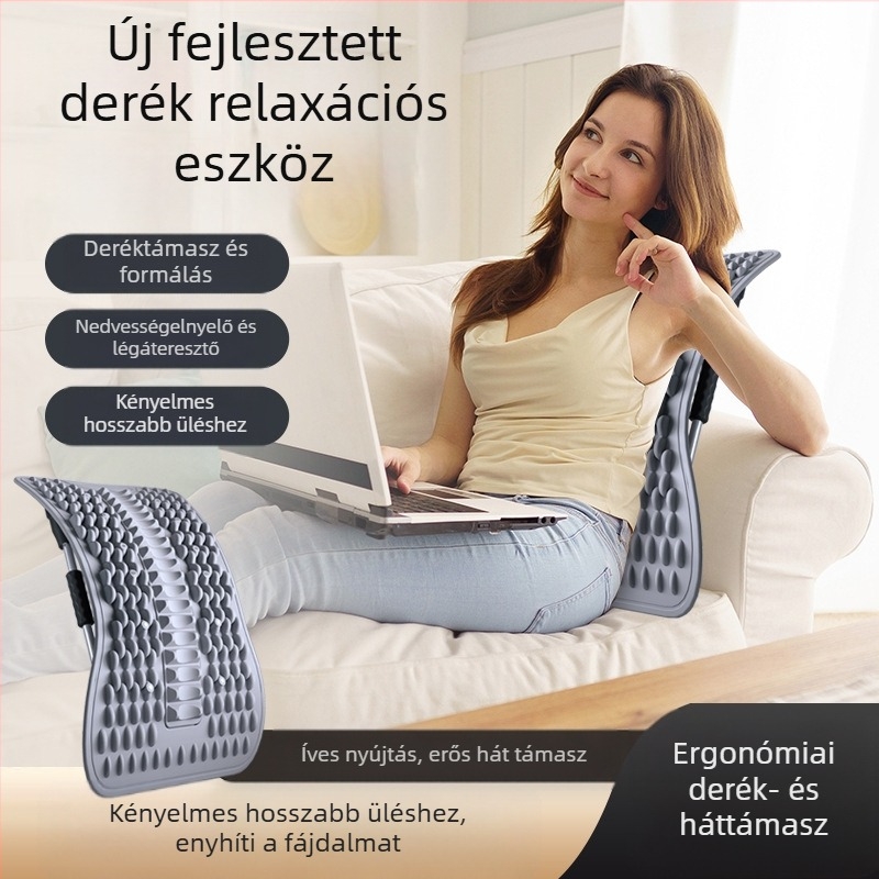 Ágyékizom-lazító, Derékemelés, Nyújtás és Trakció, Hátmasszírozó, Isteni Eszközök, Gerinckorrekciós Gyakorlat, Deréktámasztó Lap