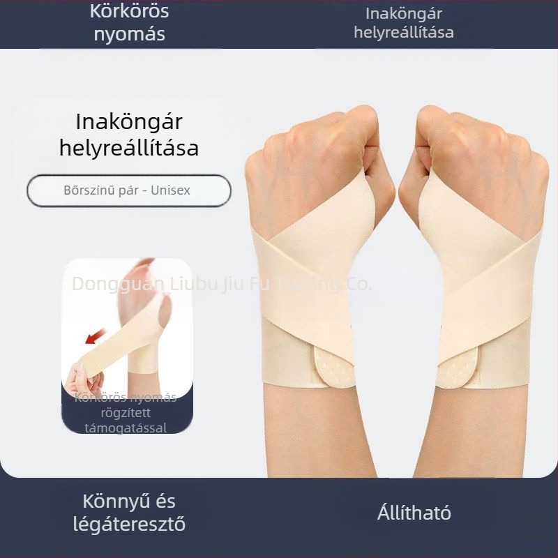Japán sportcsuklópánt, vékony, lélegző, fitnesz, tollaslabda, kosárlabda, röplabda, csuklóvédő húzódás, férfiak és nők számára