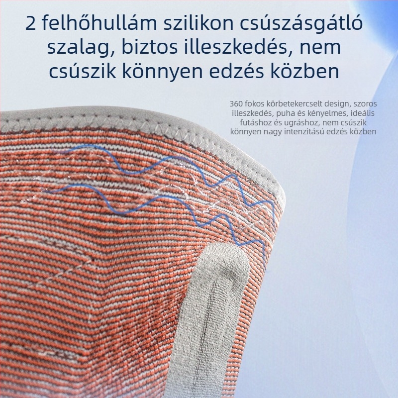 Sport térdvédő férfi kosárlabda felszerelés térdízület védőhuzat pánt nyári sérülés professzionális meniszkusz tollaslabda