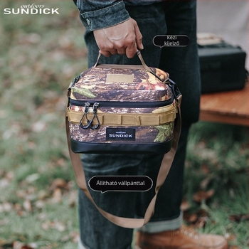 Hegyi vásárlók kültéri pikniktáska szigetelőzsák hűtőszekrény szigetelődoboz hordozható hordozható Oxford szövettáska erős kopásállóságú