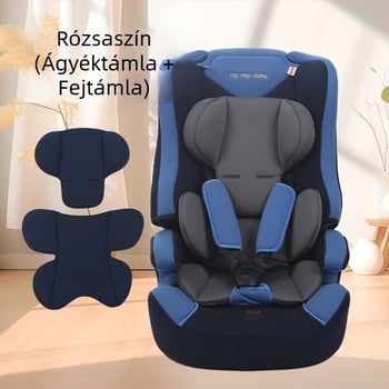 Gyermekbiztonsági ülés belső párna, Cserélhető párna, Kosárba való babakocsi, Univerzális derékvédelem, Fejvédelem, Fix párna minden évszakhoz