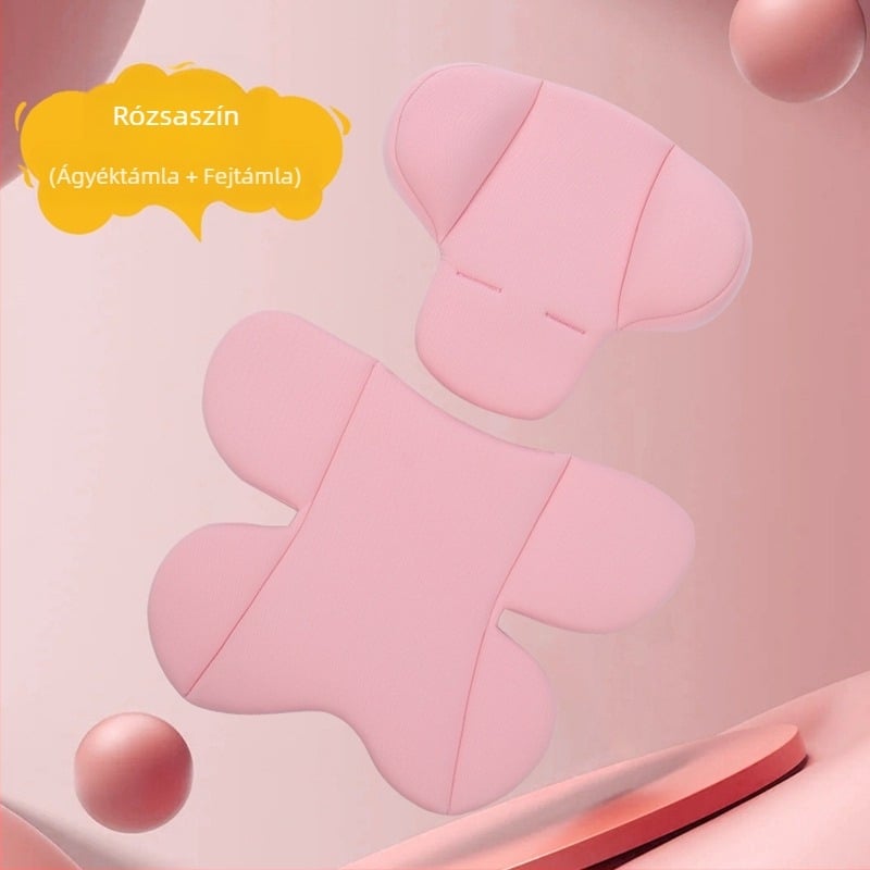 Gyermekbiztonsági ülés belső párna, Cserélhető párna, Kosárba való babakocsi, Univerzális derékvédelem, Fejvédelem, Fix párna minden évszakhoz