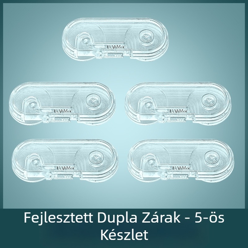 Gyermekbiztonsági zár, többfunkciós, páros, babazár, becsípődésgátló fiókzár, babaszekrény ajtózár, Amazon, határokon átnyúló