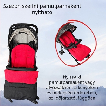 Babakocsi lábvédő, babakocsi hálózsák, babakocsi pamutbetét, babakocsi szélálló huzat, téli vastagított meleg üléspárna