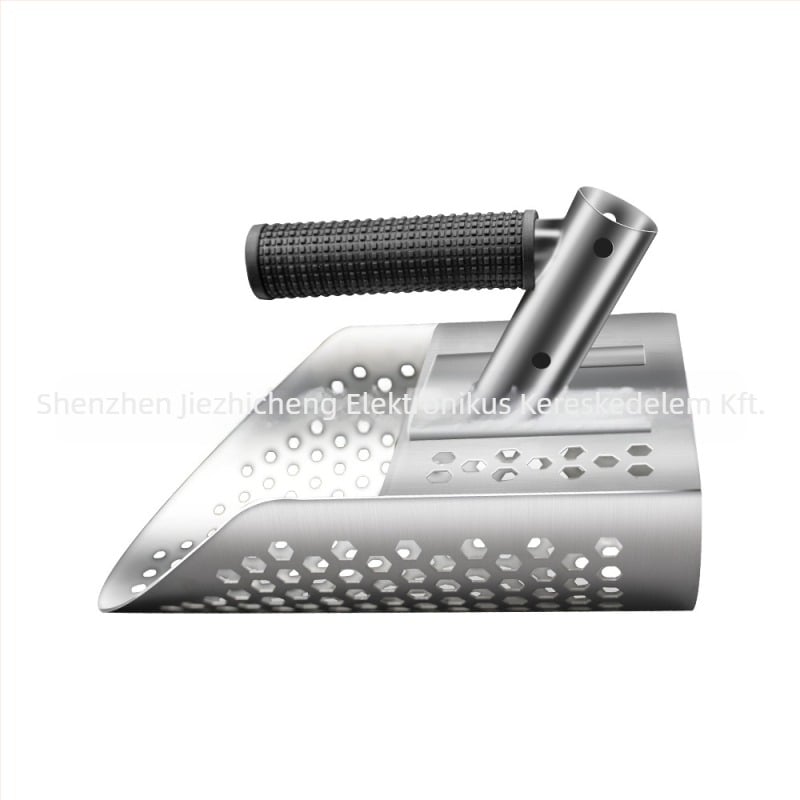 Strand homokkanál fémdetektor homokkanál kincskeresés 304 rozsdamentes acél fogantyúval aranykutató kereső kanál