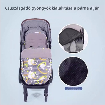 Babakocsi lábvédők, szélálló szőnyegek téli kirándulásokhoz, babakocsi őszi és téli pamutbetétek, hálózsákok, lábvédők, vastagított és meleg
