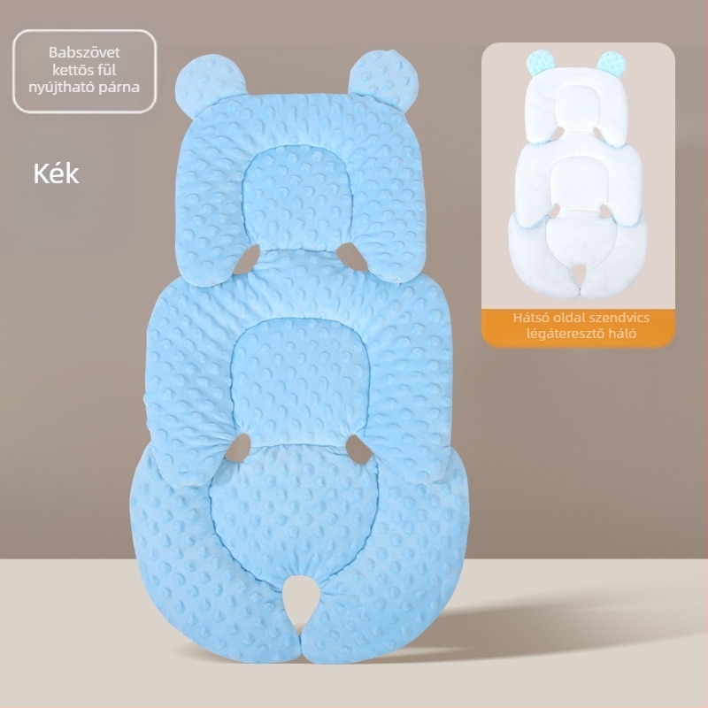 Babakocsi párna pamut Amazon Four Seasons párna párna párna párna kiegészítők Magas nézetű autó baba séta műtárgy alvópárna