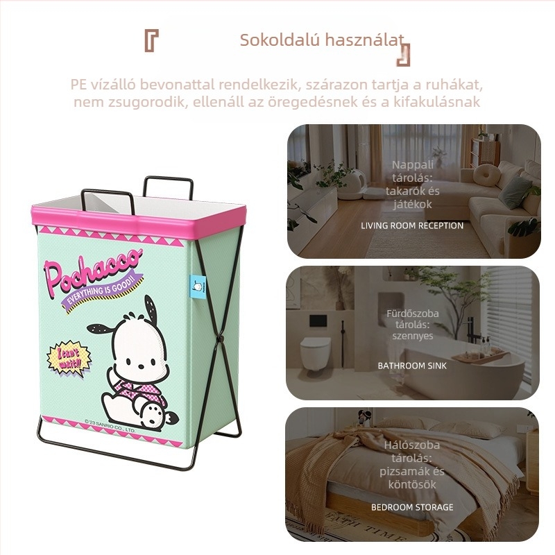 Eredeti Sanrio National Ingyenes Szállítás Egyéb Kosár Fürdőszobai Kollégiumi Rajzfilm Tároló Kosár Piszkos Ruhák Tároló Kosár Melody