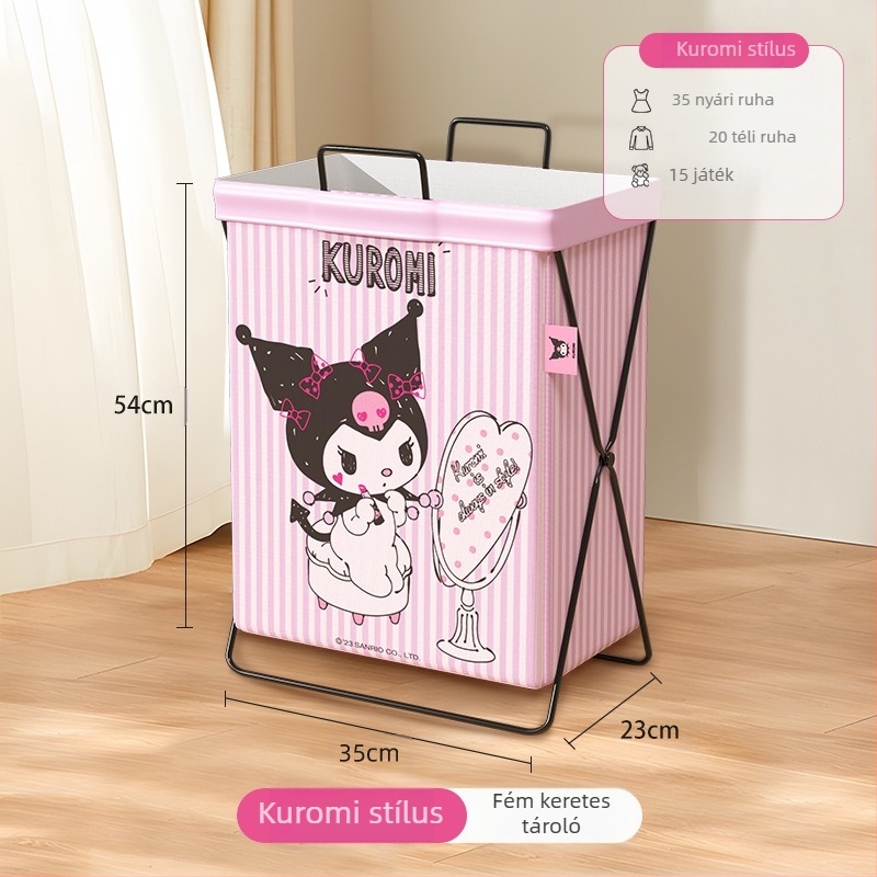 Eredeti Sanrio National Ingyenes Szállítás Egyéb Kosár Fürdőszobai Kollégiumi Rajzfilm Tároló Kosár Piszkos Ruhák Tároló Kosár Melody