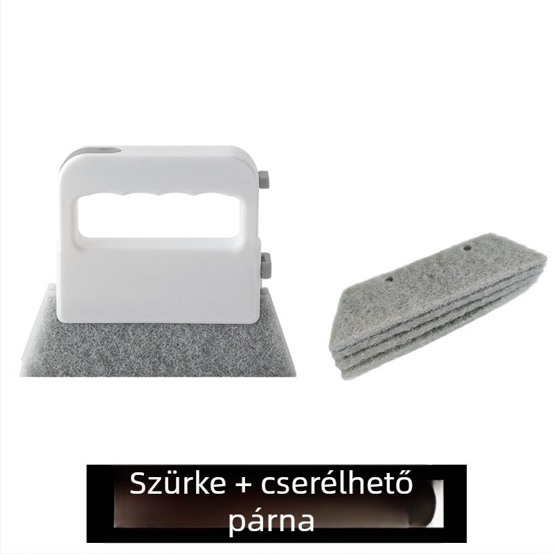 Négy az egyben ablakkefe ablakhorony tisztító kefe ablakhorony tisztító eszköz rés ablakhorony padlóvarrat porkefe kis kefe