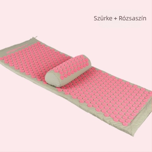 Akupunktúrás szőnyegkészlet jógához, akupunktúrás masszázsszőnyeg, masszázs akupunktúrás szőnyeg, lótuszszivacs akupunktúrás szőnyegkészlet