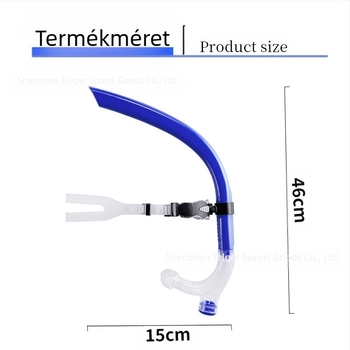 Gyári közvetlen értékesítésű úszó légzőcső búvárfelszerelés felnőtt univerzális fulladásgátló szilikon búvár légzőcső edző