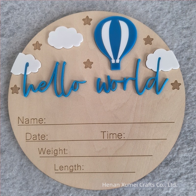 Határokon átnyúló újszülött hello world hello world fa mérföldkő hónap fotó emléktárgy kellékek fotózás